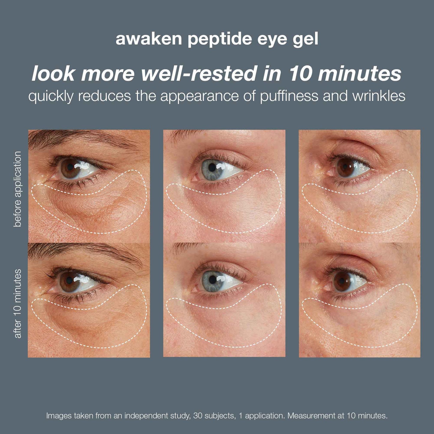 awaken peptide eye gel